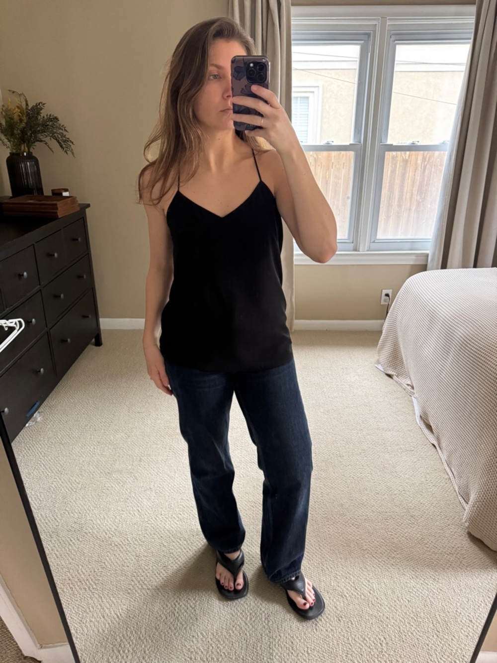 Express Black Reversible Camisole